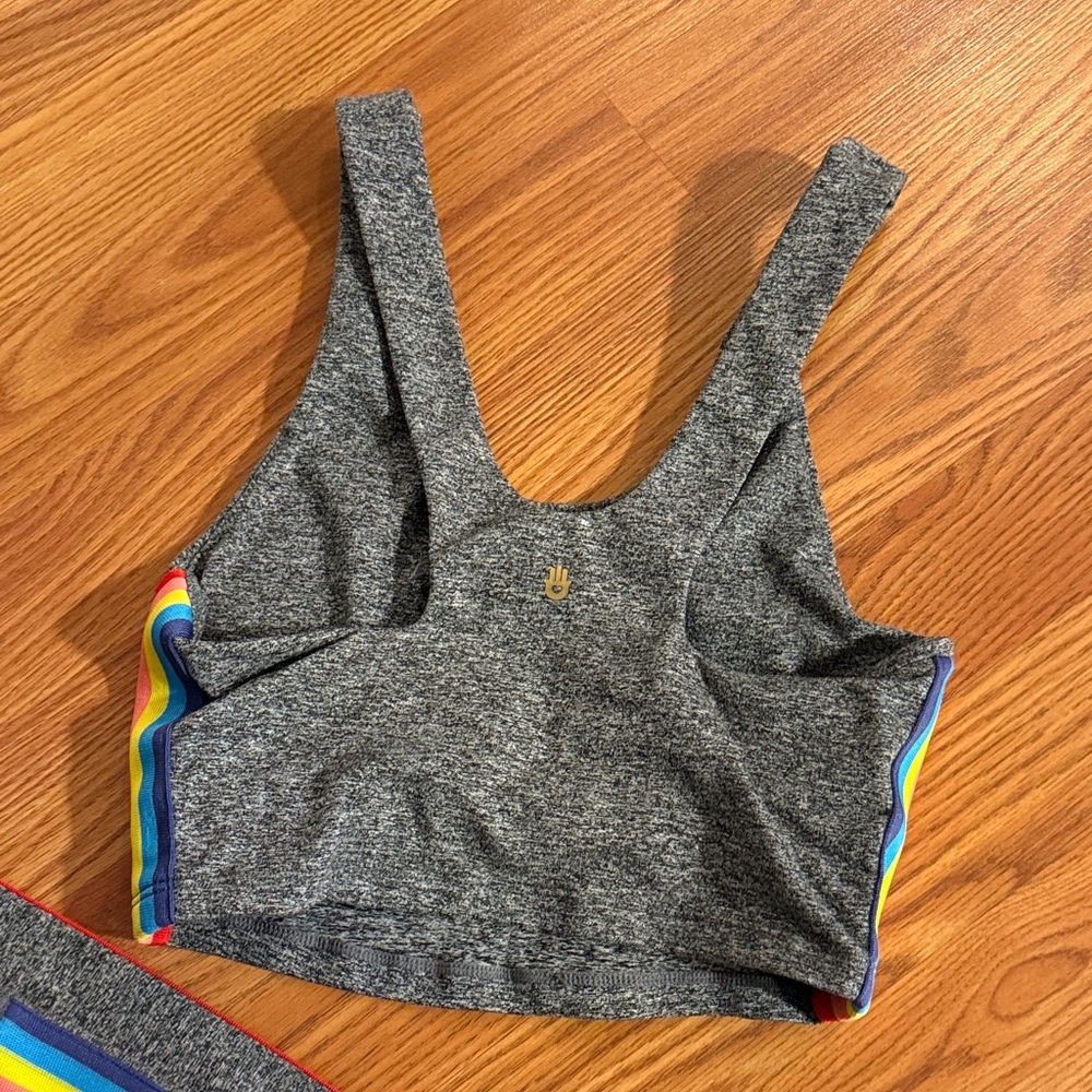 Spiritual Gangster Gray Set with Rainbow Accents - Picture 2 of 5